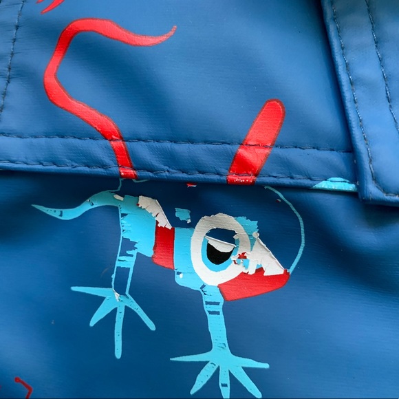 Hatley terry lined rain jacket size 8 - Picture 5 of 7